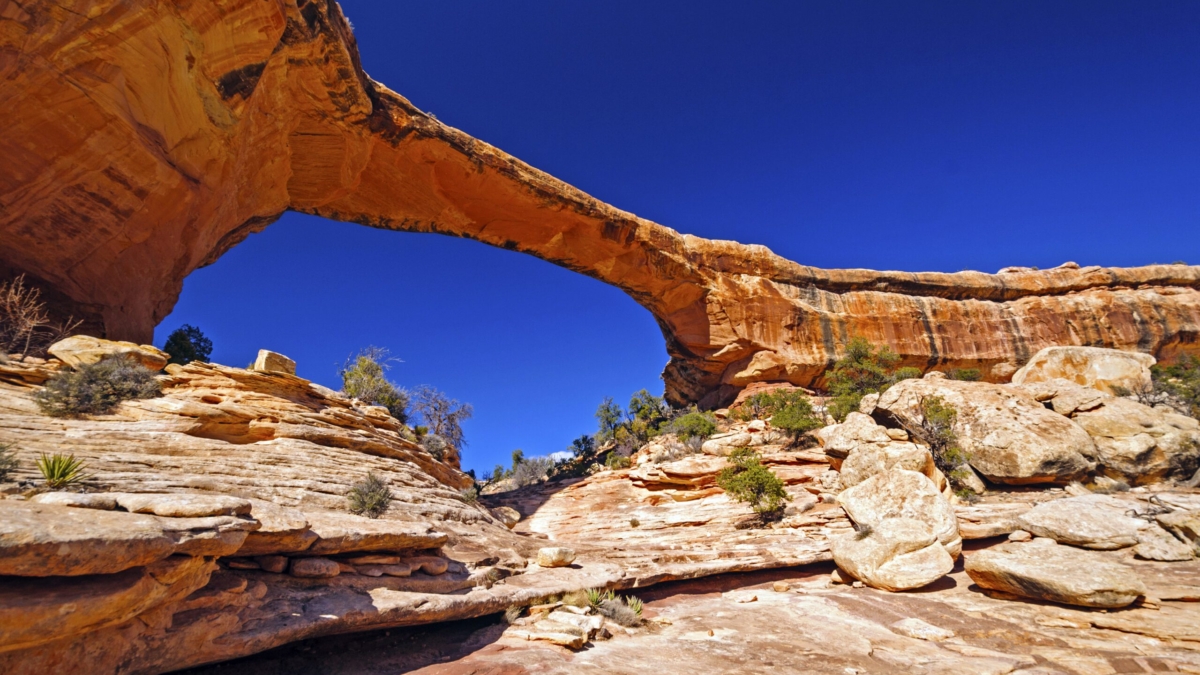 Natural Bridge in the Desert