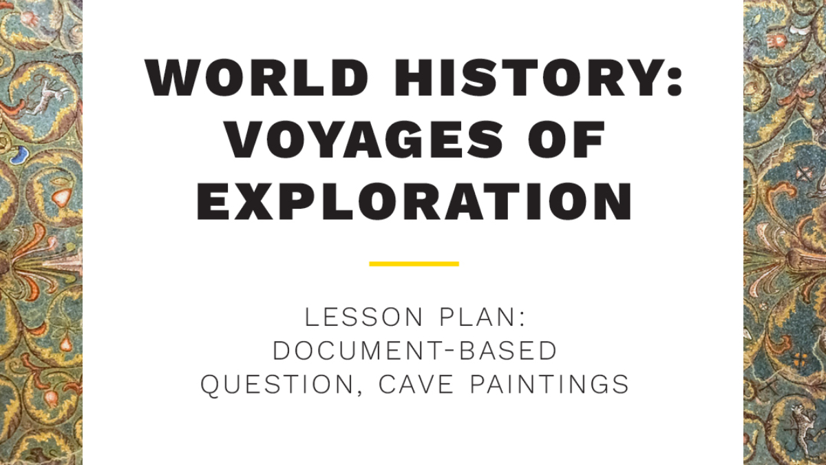 World History: Voyages of Exploration - Take and Teach
