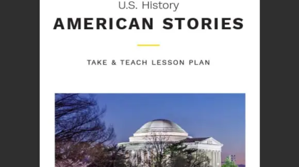 US History American Stories Take and Teach