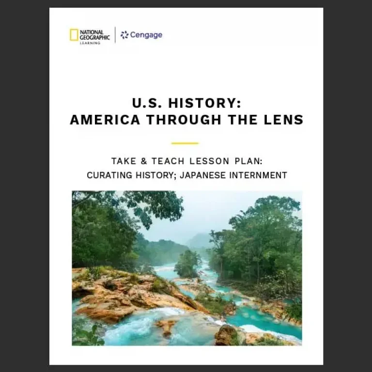 US History: America Through the Lens - Curating History Take and Teach