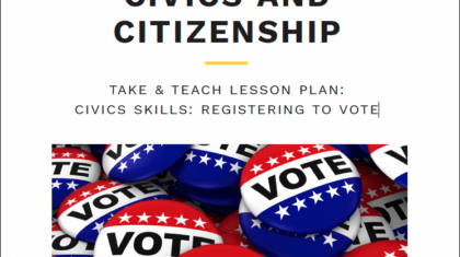 CIVICS SKILLS: REGISTERING TO VOTE