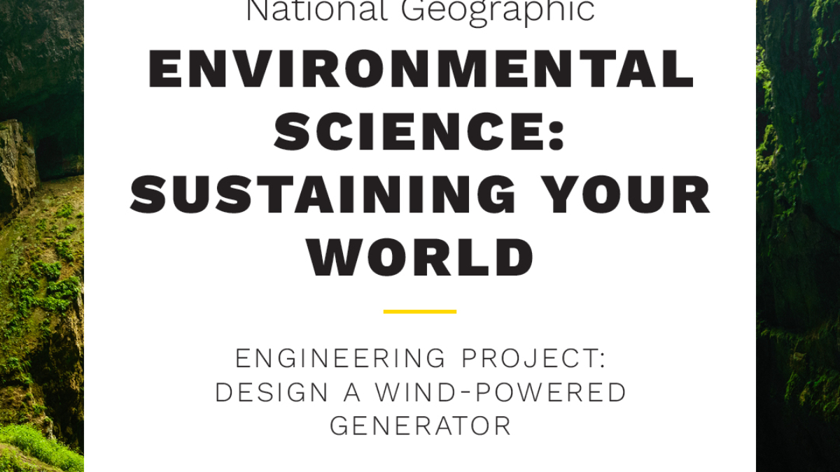 Take & Teach Lesson Plan: Engineering Project: Design a Wind-Powered Generator
